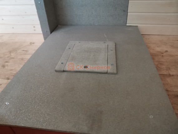 Приточная вентиляция под печью