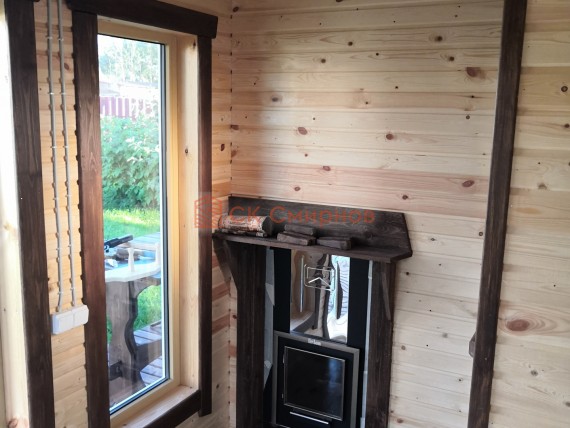 ПВХ окна крашенные