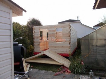 Фото №40: баня из бруса 101