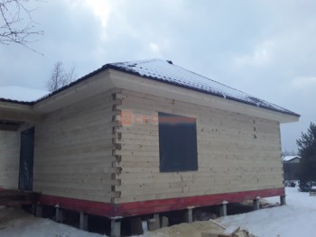 Фото №56: дом из бруса 107