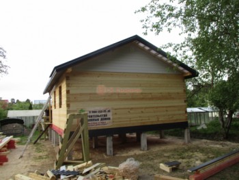 Фото №37: баня из бруса 142