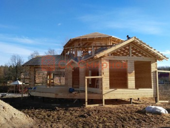 Фото №117: баня из бруса 33