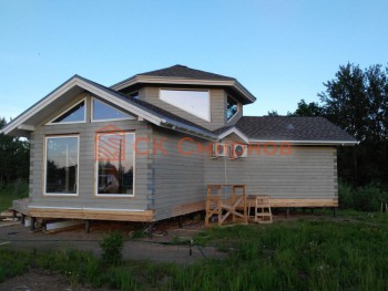 Фото №150: баня из бруса 33
