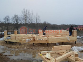 Фото №27: баня из бруса 33