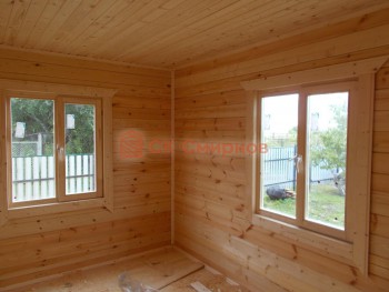 Фото №17: дом из бруса 38