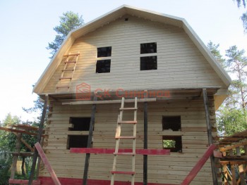 Фото №24: дом из бруса 50