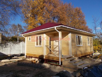 Фото №1: баня из бруса 54