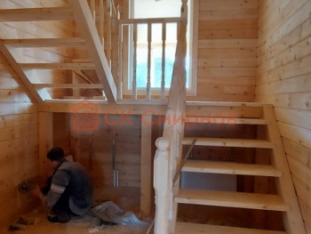 Фото №29: дом из бруса 64