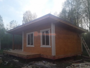 Фото №50: дом из бруса 69