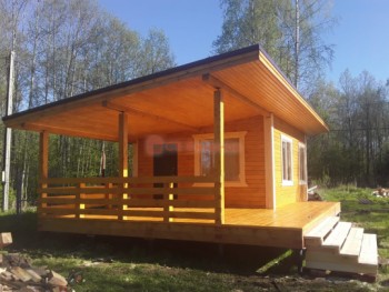 Фото №62: дом из бруса 69